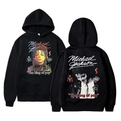 Classic Vintage Michael Jackson Graphics Hoodie Men Women Hip Hop Punk Rock Sweatshirt Male Gothic Harajuku Oversized Hoodies