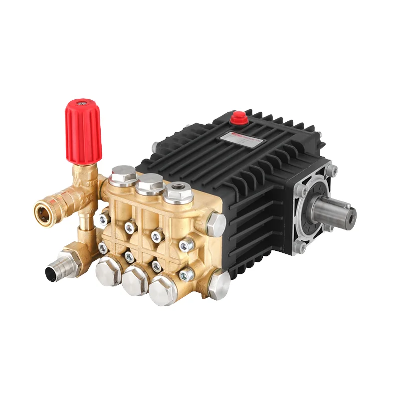High Pressure Triplex Pump Electric New Brass Head Ceramic Piston 15 HP 380V