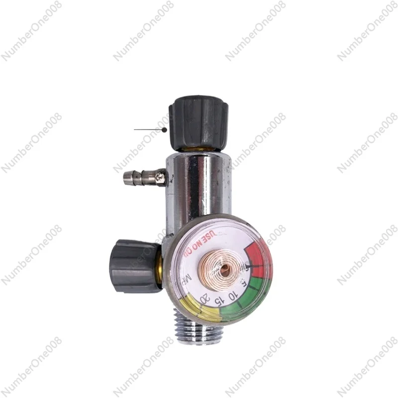 With Watch Portable Oxygen Pressure Valve for Welding Gun/torch 0ressure Valve Universal Oxygen Gas Crossing The Bridge