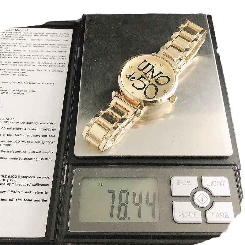 ساعة UNOde50 براقة: طراز مبهر، نداء راقي، تكلفة بأسعار معقولة