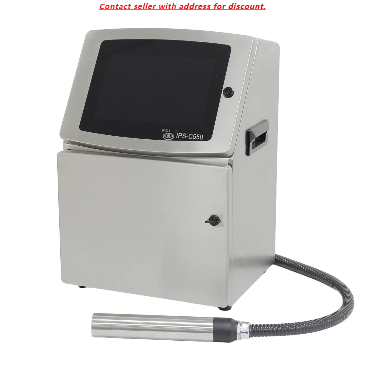 

Continuous Inkjet Printers CIJ Small Character Printers For Marking And Coding On Flat And Curved Surfaces With Portuguese