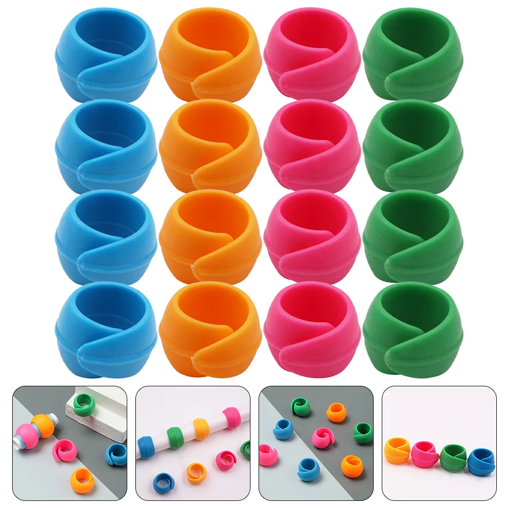 

48pcs Silicone Thread Holders For Sewing Machine Yarn Coils Spool Protectors Prevent Loose Threads Craft Diy Fabric Accessories