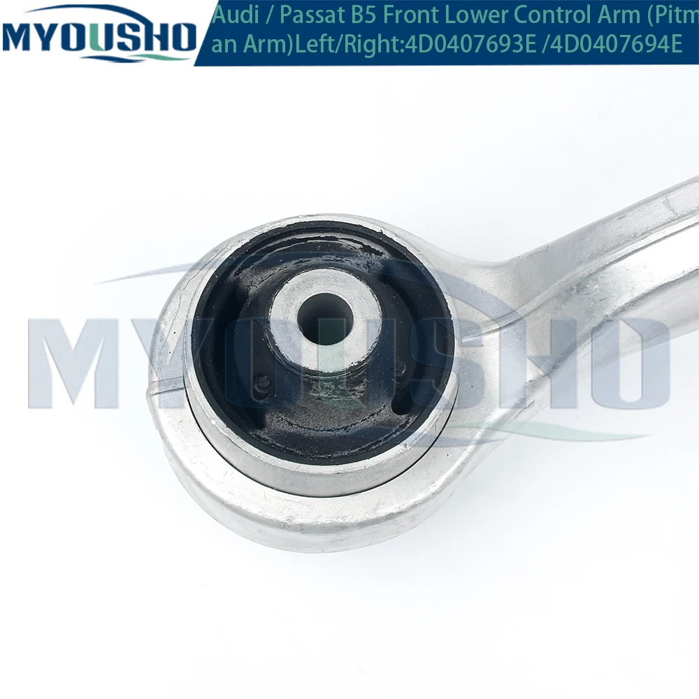 Myousho Front Lower Suspension Pitman Control Arm For Audi A4 B5 A6 C5 A8 4D2 VW Volkswagen PASSAT SKODA SEAT 4D0407693E