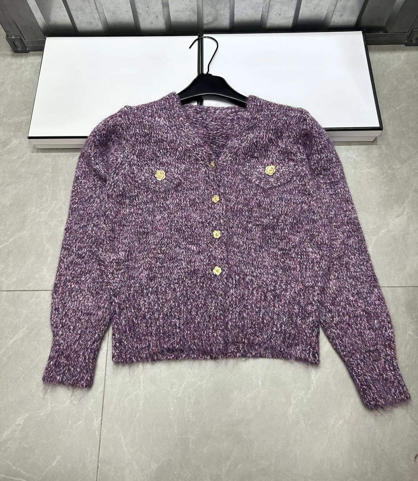 

Casual Single Breasted Women Sweater Cardigan O-neck Pocket Loose Warm Short Sweater Coat Office Lady Autumn Winter Tops F391