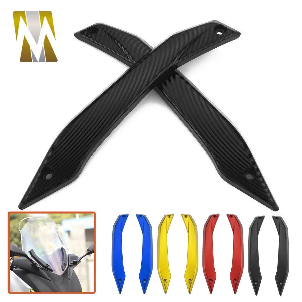 

Modified Windshield Deflectors Windscreens Protectors For Yamaha XMAX X-MAX 125 250 300 400 Adjustable Lockable CNC bracket Set