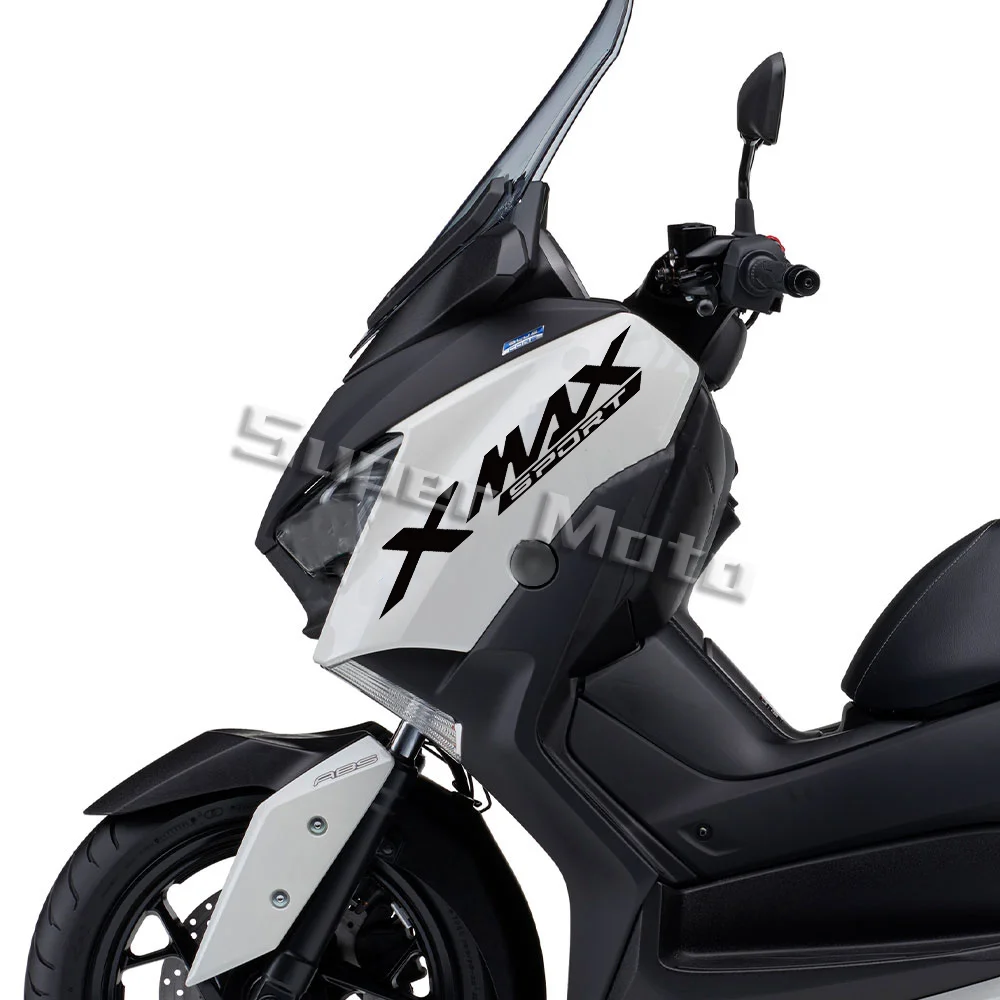 For Xmax 125 150 250 300 400 XMAX 400 xmax Motorcycle Accessories Scooter Front Side Strip fairing Stickers Waterproof Decals