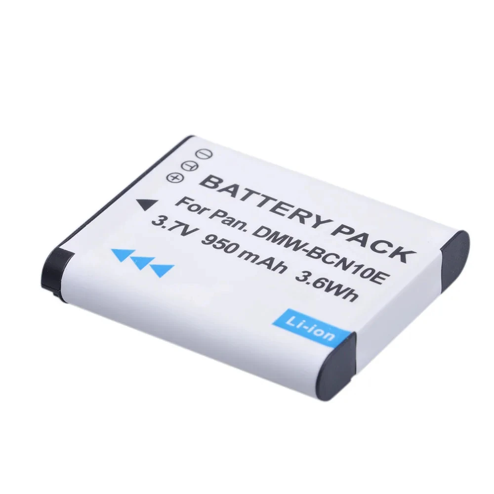Bateria DMW-BCN10 950mAh DMW BCN10E BCN10 BCN10PP Bateria de câmera para câmeras Panasonic Lumix DMC-LF1 Lumix LF1 LF1K LF1W