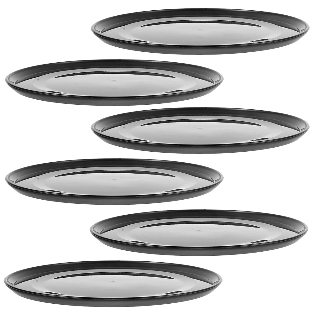 

6pcs Large Plant Trays Round Flower Pot Saucer Drip Tray for Plants Plant Pots Round Saucers Bonsai Water Catcher