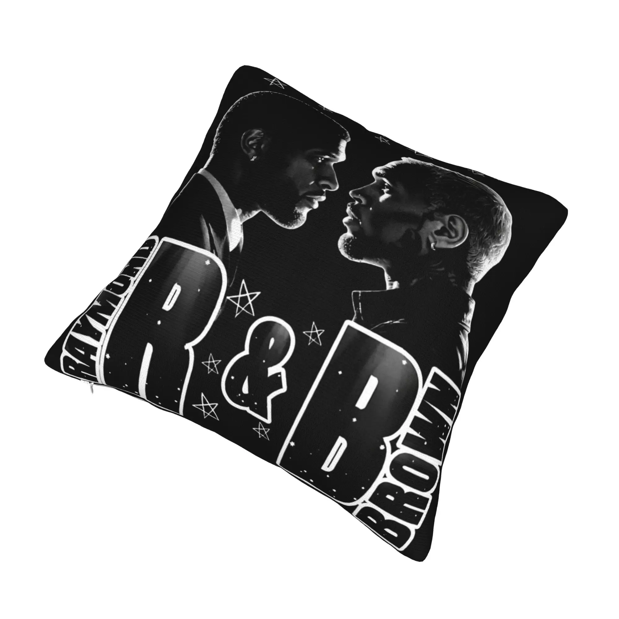 Chris Brown Usher R&B Tour 2026 Pillowcase Accessories Printing Cushion Cover Decor  Throw Pillow Case Cover Home Multi-Size