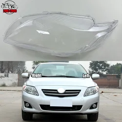 For Toyota Corolla 2007 2008 2009 Front Headlamp Cover Lamp Headlight Shell Lens Plexiglass Replace Original Lampshade