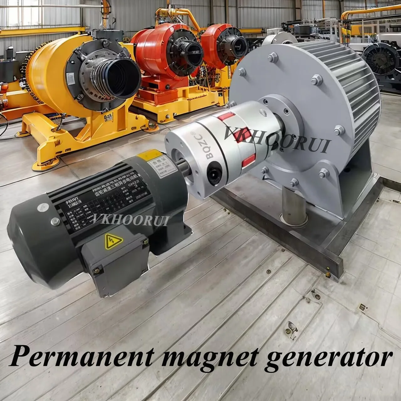

Низкоскоростной генератор с постоянными магнитами 50 кВт, 80 кВт, 100 кВт, 3-фазный генератор переменного тока, 96 В-400 В, генераторы с приводом двигателя для промышленного использования