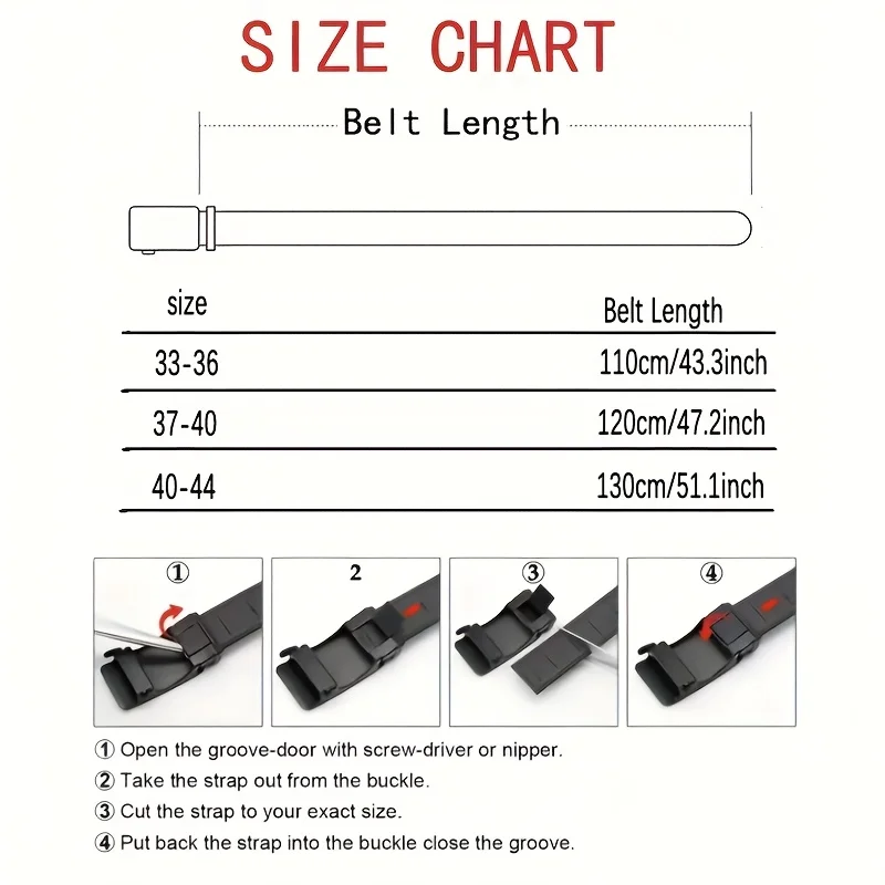 High-quality Men's Automatic Buckle PU Belt New Simple Men's Business Casual Belt Fashionable Men's Birthday Gifts