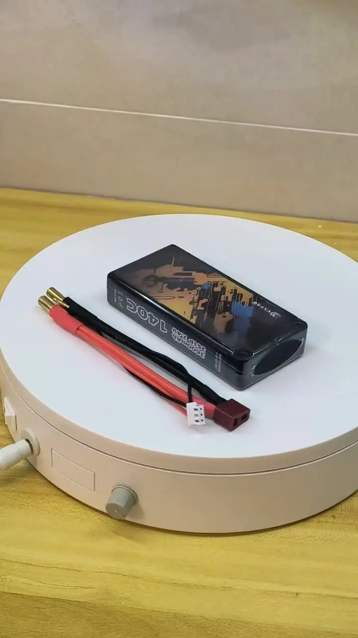 Bateria Lipo VSVAW 7.4V 2S 3600mAh 140C/280C Atualizada, Compatível com Tanque de Controle Remoto RC de Corrida 1/10