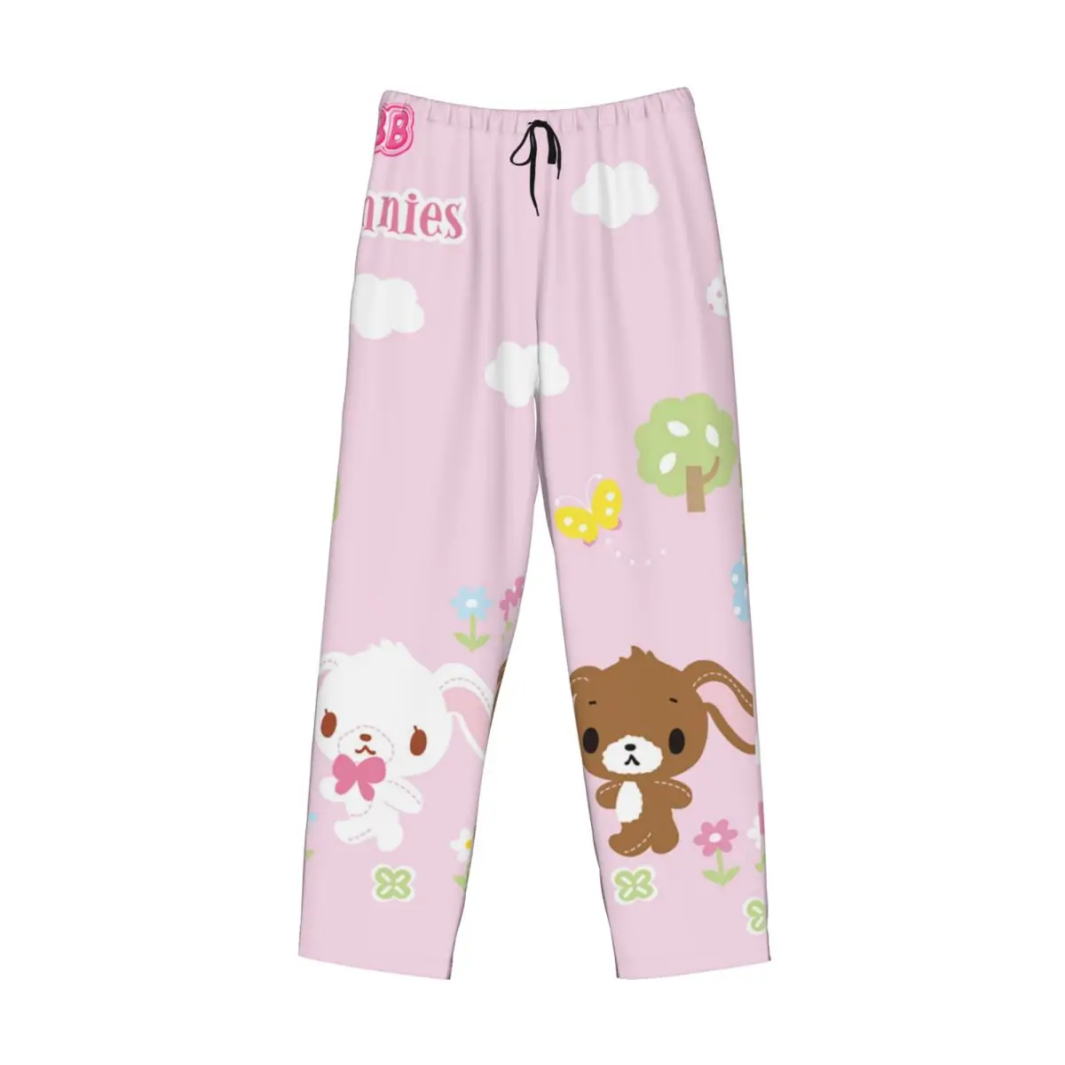 Custom Sugarbunnies Pajama Pants Men Sleepwear Sleep Lounge Bottoms with Pockets