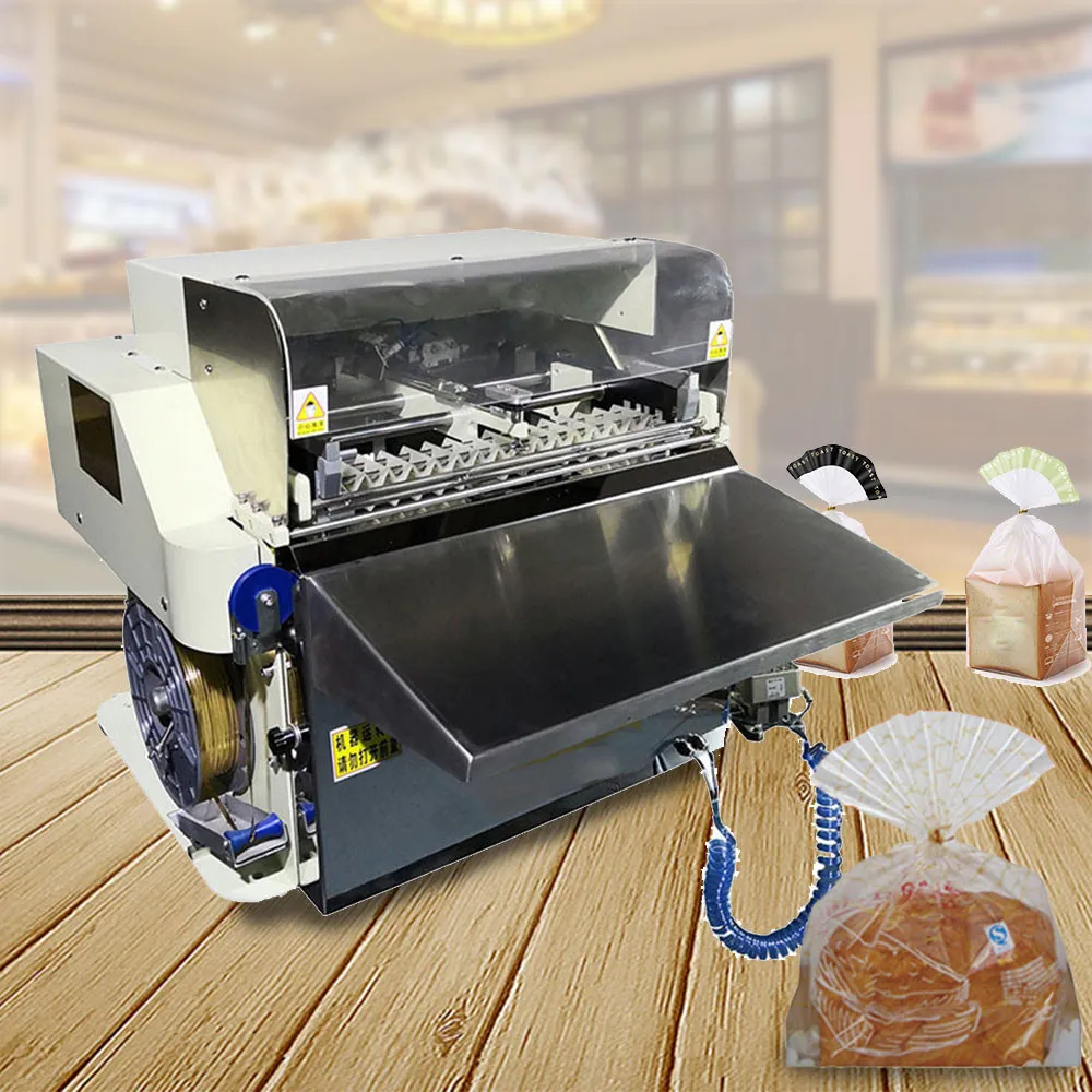 Toast Wire Tie Twist Machine Bread Candy Packing Machine Bread Bag Twist Tie Tying Equipment