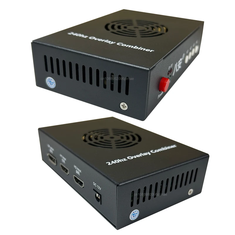 DMA 6th Fuser Video Overlay Box Processor Support for 2K144/1K240/3K DMA Fusion Game Converter Computer Components
