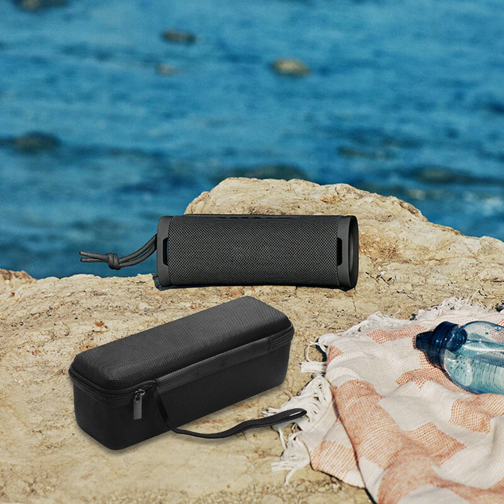 Premium Travel Protective Carry Case for Sony ULT FIELD 1 SRS-ULT10 Speakers Hard Shell Nylon Storage Bag Black
