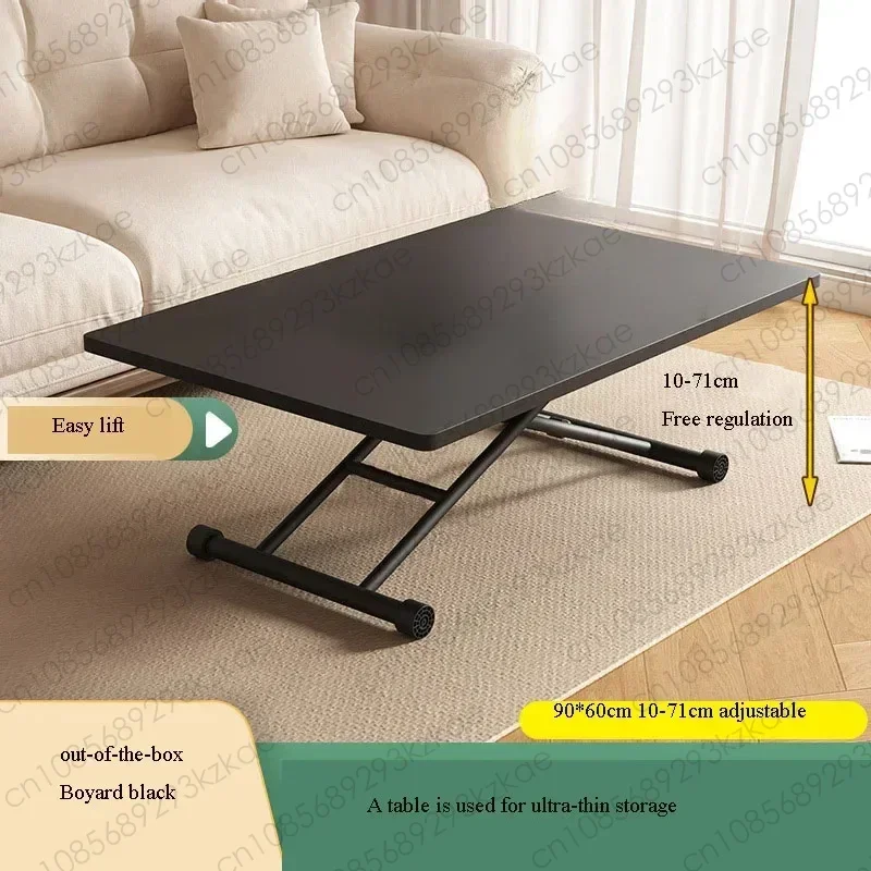 

1PC Folding Tea Table Liftable Coffee Table Multi-functional Simple Portable Computer Desk Side Bed Tables Mini Home Furniture