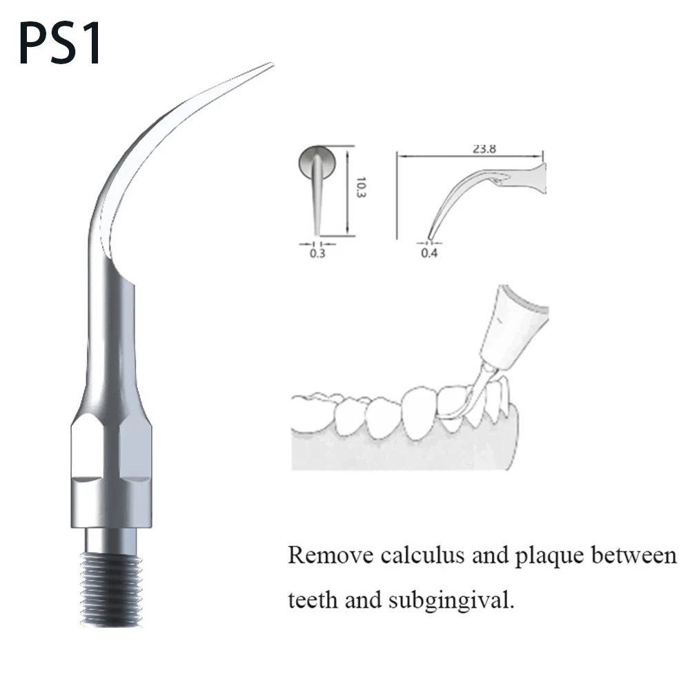 1 Set Dental Ultrasonic Scaler Tips for SIRONA PerioScan PerioSonic L/TL Dental Scaler Handpiece Dentistry Materials Kit Tools