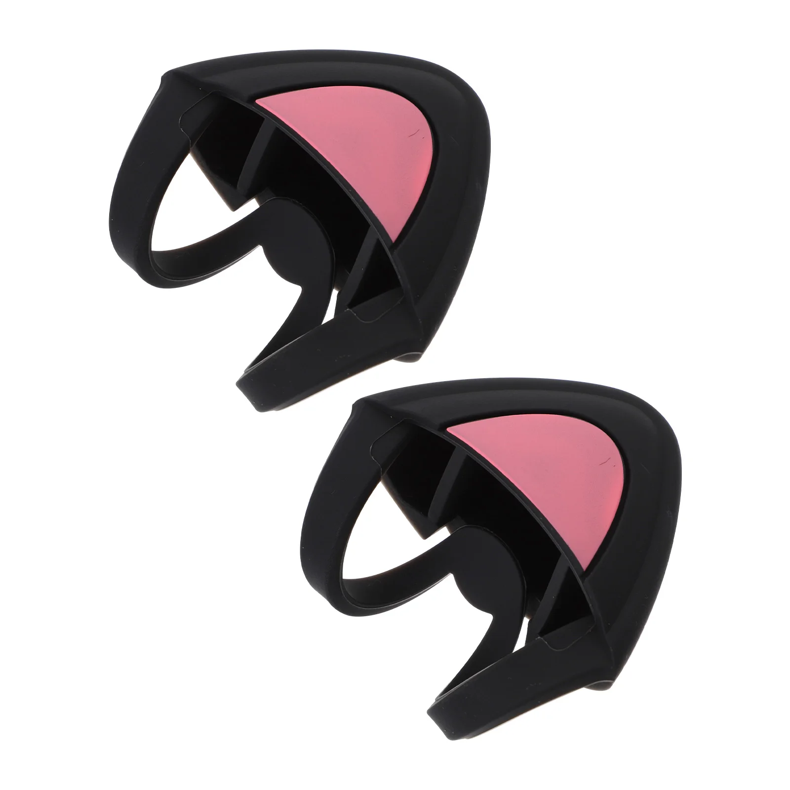 

1 Pair Cat Ear Headphone Decor Silicone Headset Attachments For Headphone Accessories Cartoon Ornaments Headset Decors Earbud