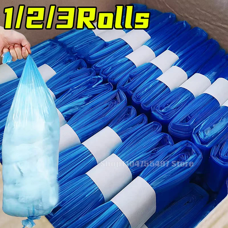 Tough Film Discarded Garbage Trash Bags with Fragrance Diaper Pail Long Garbage Bags Odor Proof Baby Diaper Pet Excrement Bag