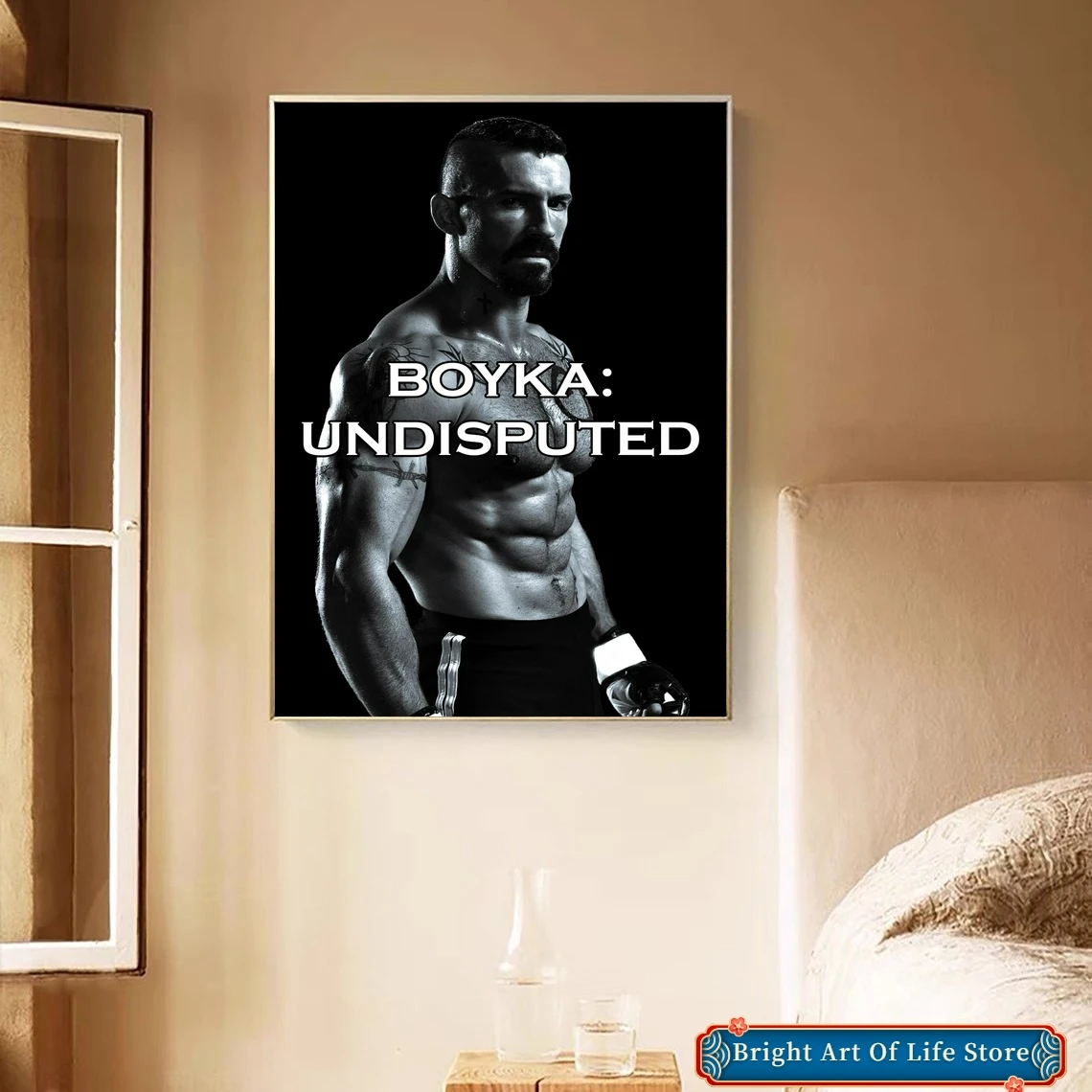 Boyka Undisputed IV الفيلم المشارك ديكور المنزل طلاء جدران (بدون إطار) #6