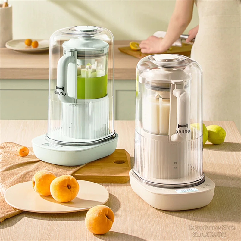 BRUNO lekki mikser do Blender do żywności dźwięku 1200ML wielofunkcyjny domowy producent mleka sojowego idealny do kuchni
