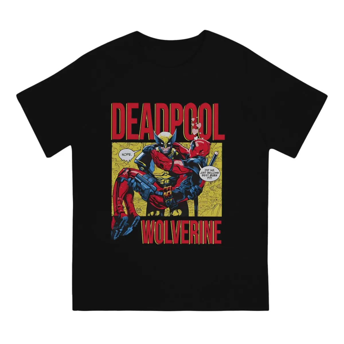 Poster Special TShirt Marvel X-man Deadpool & Wolverine Leisure T Shirt Summer Stuff For Adult