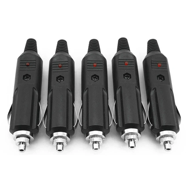 12V męskie gniazdo do zapalniczki samochodowej wtyczka gniazdo motocyklowe zasilacz do ładowarki złącze bezpiecznik konwerter wtyczka gorący Sell12V