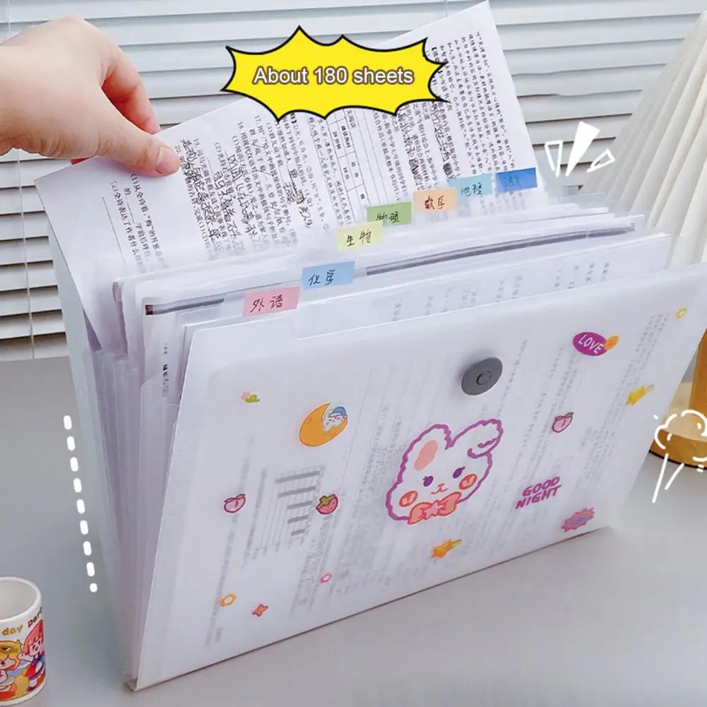 Categorization Multipurpose Expanding File Folder Document Holder Stationery Supplies