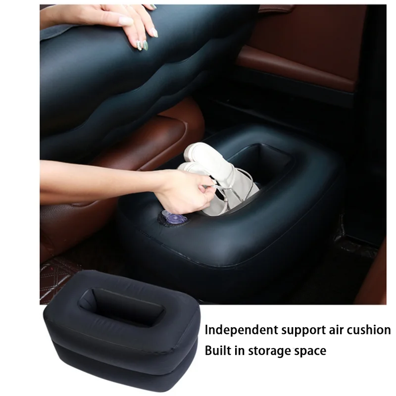 Folding Car Travel Rear Car Mattress Interior Bed Air Mats Camping Supplies Accessories Car Cushion Inflatable Tourism Mattress view 4