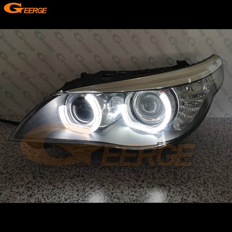 

Для BMW 5 Series E60 E61 LCI 550i 545i 530i 528i 535i XI M5 ультра яркий DTM M4 Стиль Led Ангельские Глазки Halo кольца автомобильные аксессуары