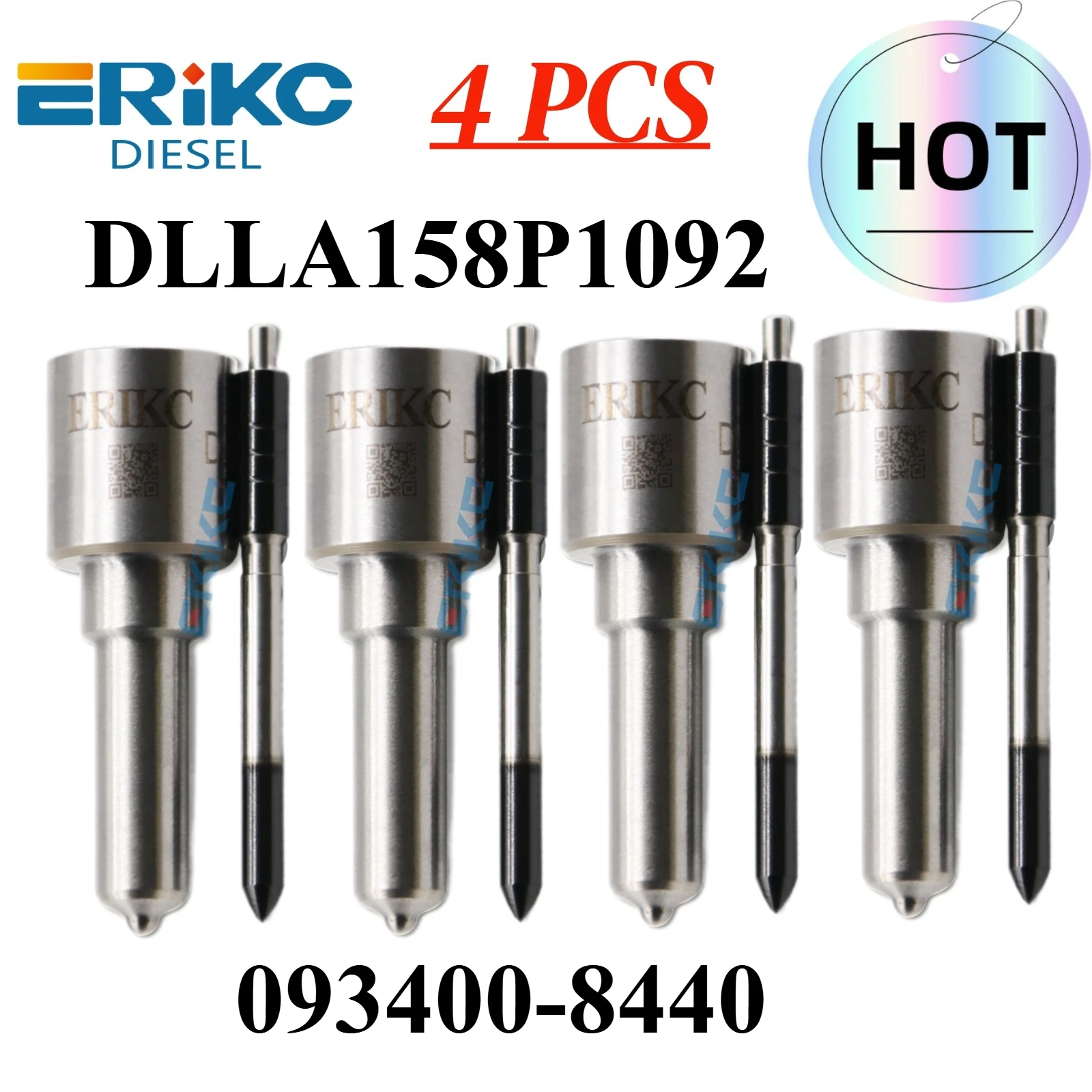 

Jet Nozzle DLLA 158 P 1092 Common Rail Nozzle DLLA158P1092 093400-8440 DLLA 158P1092 for ISUZU 095000-6360 095000-5344