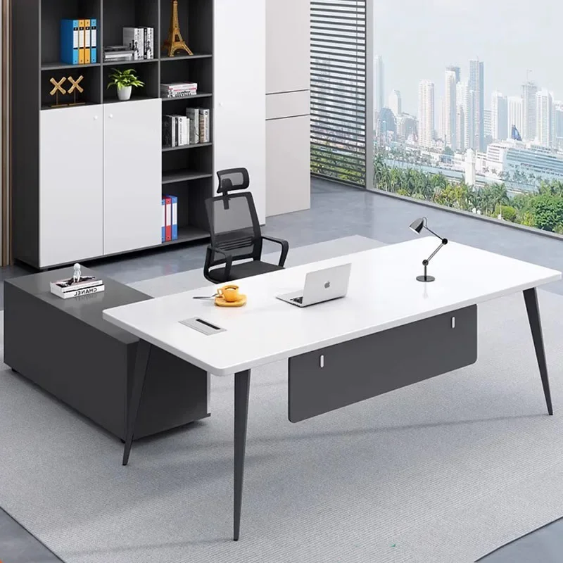 

Vanity Standing Office Desk Conference Luxury Aesthetic Accessories Office Desk Ergonomic Storage Bureau Meuble Home Furnitures