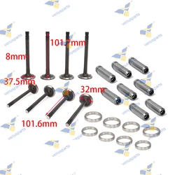 For Kubota V2403 Intake + Exhaust Valve Seat Guide