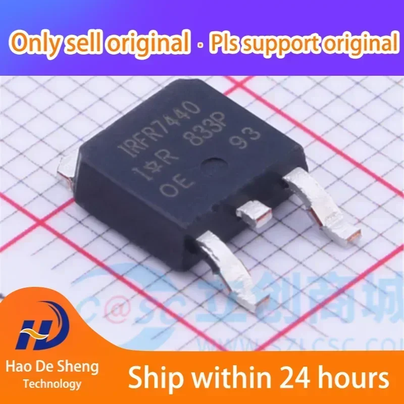 10PCS/LOT  IRFR7440TRPBF IRFR7440 TO-252 New Original In Stock