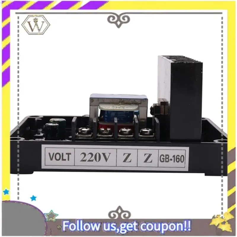 

ABXV-2 шт. GB160 Регулятор напряжения AVR Матовый генератор Черный Генератор Аксессуары