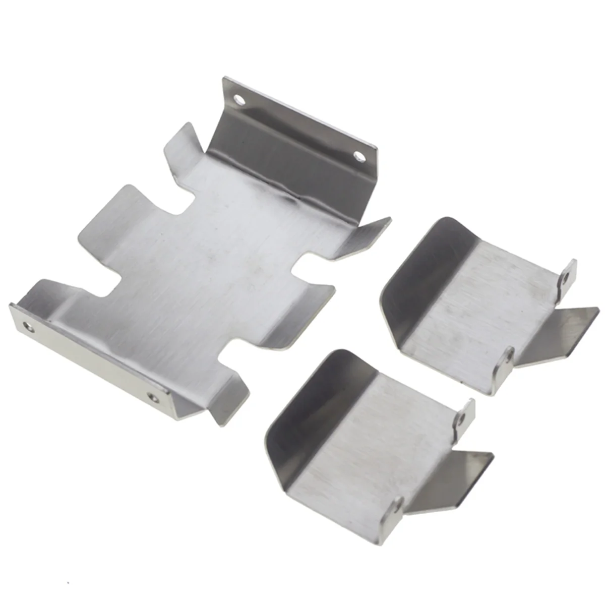 Stainless Steel Chassis Armor Axle Protector Skid Plate for MST CFX CMX RC Track Car Upgrade Parts