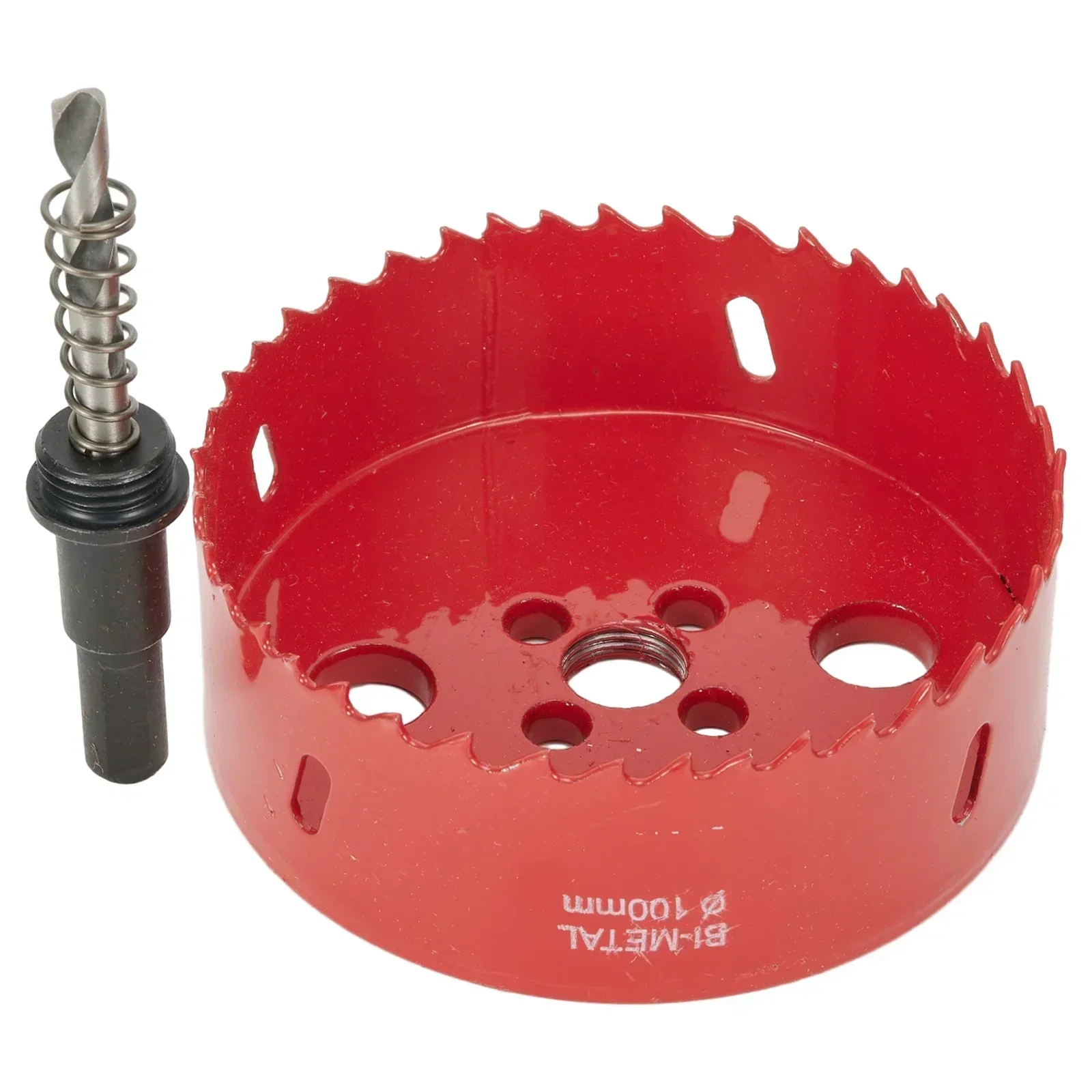 

100 мм биметаллическая кольцевая пила, дрель для металла, дерева, пластика, деревообработки, деревянная кольцевая пила, сверло, резак, столярные инструменты, ручные инструменты