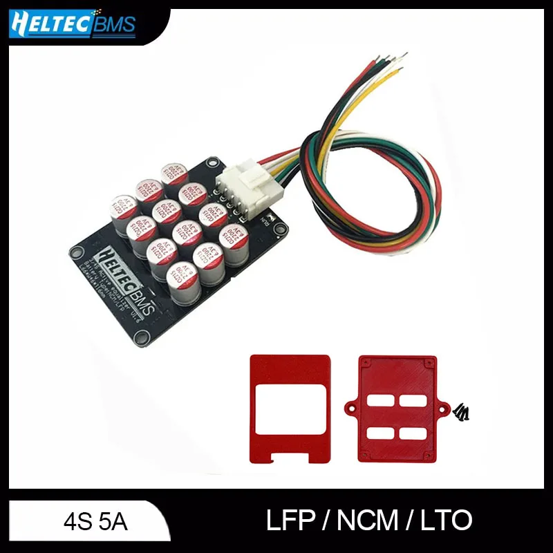 3S 4S 5A Kondensator Active Balancer Lithium Batterie Balance Board Lifepo4 Lithium Titanate Batterie Balancer mit Shell