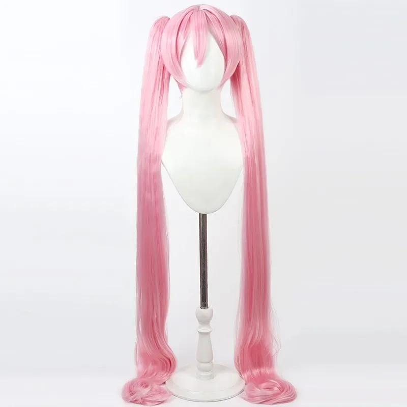 ゲームブルーアーカイブ黒崎こゆきコスプレウィッグロングピンクハロウィンパーティーロールプレイ衣装女性ウィッグ
