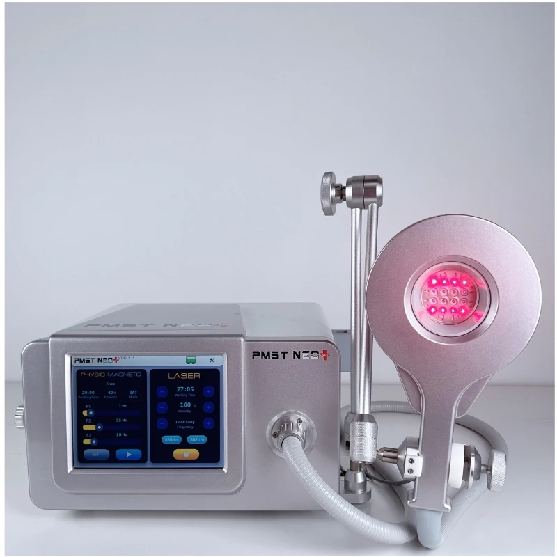 

Silver PMST NEO+ Pulsed Electromagnetic Field Superconducting PEMF Laser Therapy for Painful Shopping