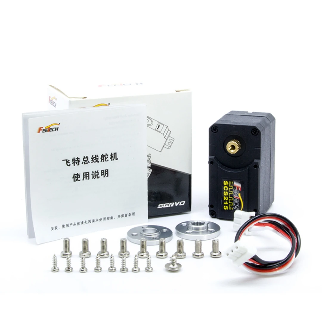 Robot Serial Bus Intelligent Servo, Feetech SCS215 Servo, 17kg cm Torque, Speed Voltage Load Position Temperature Feedback