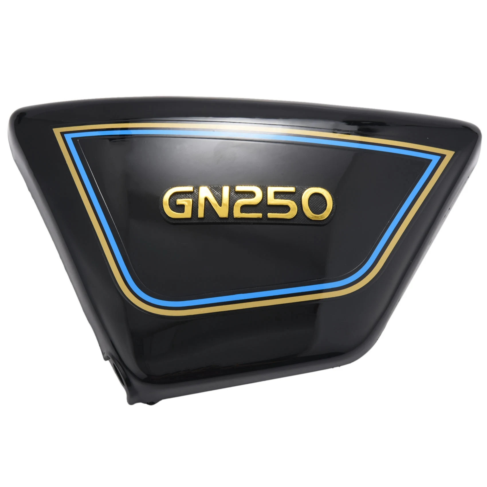 Practical 2 Pair Right & Left Frame Side Covers Panels For Motorcycle Parts Gn 250 Gn250 Gn250 Motorcycle Parts Black