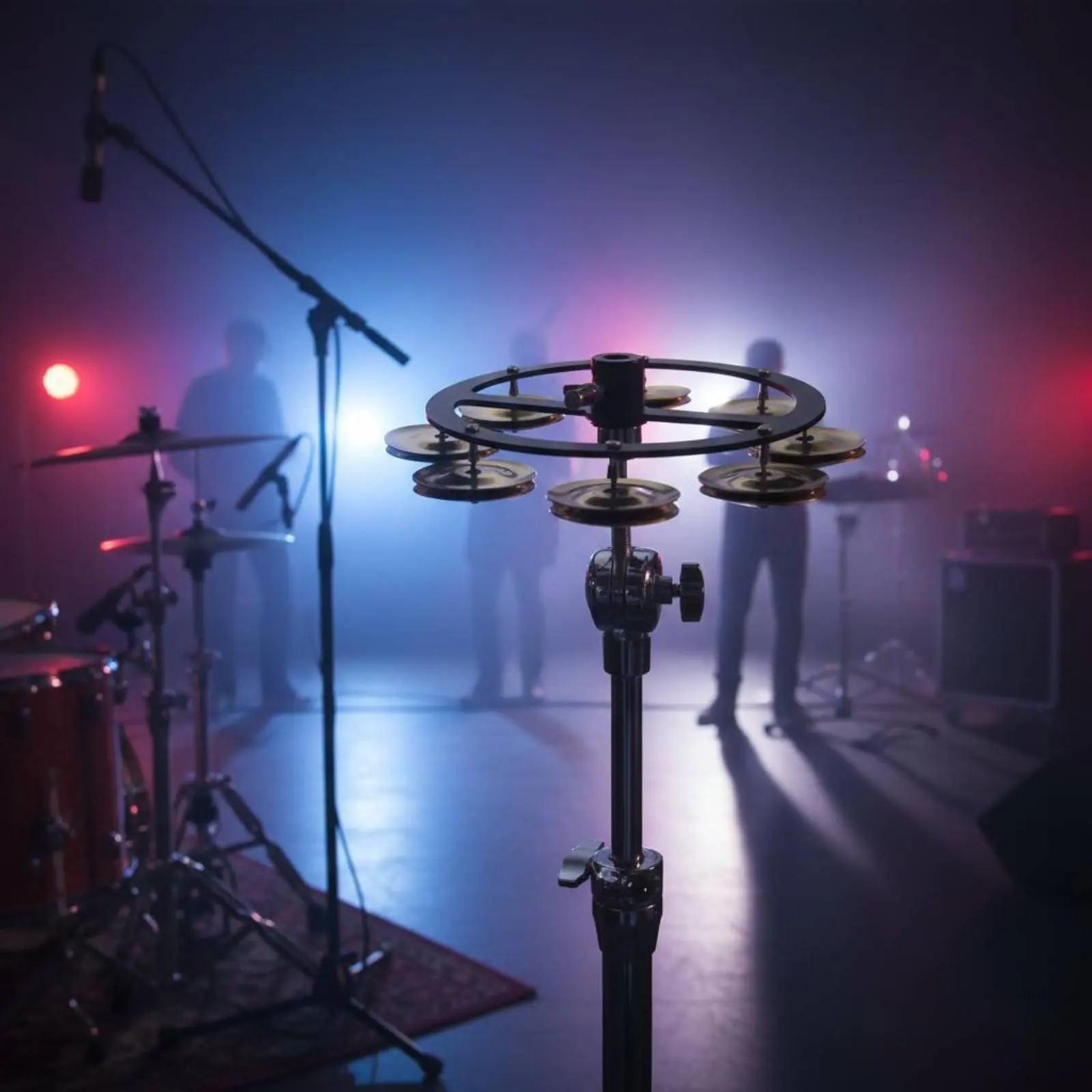 

Cymbal Jingle Hoop Fits Most Cymbals Hi-Hat Jingle Hoop Percussion Gear Bright Tone Adjustable for Drummers