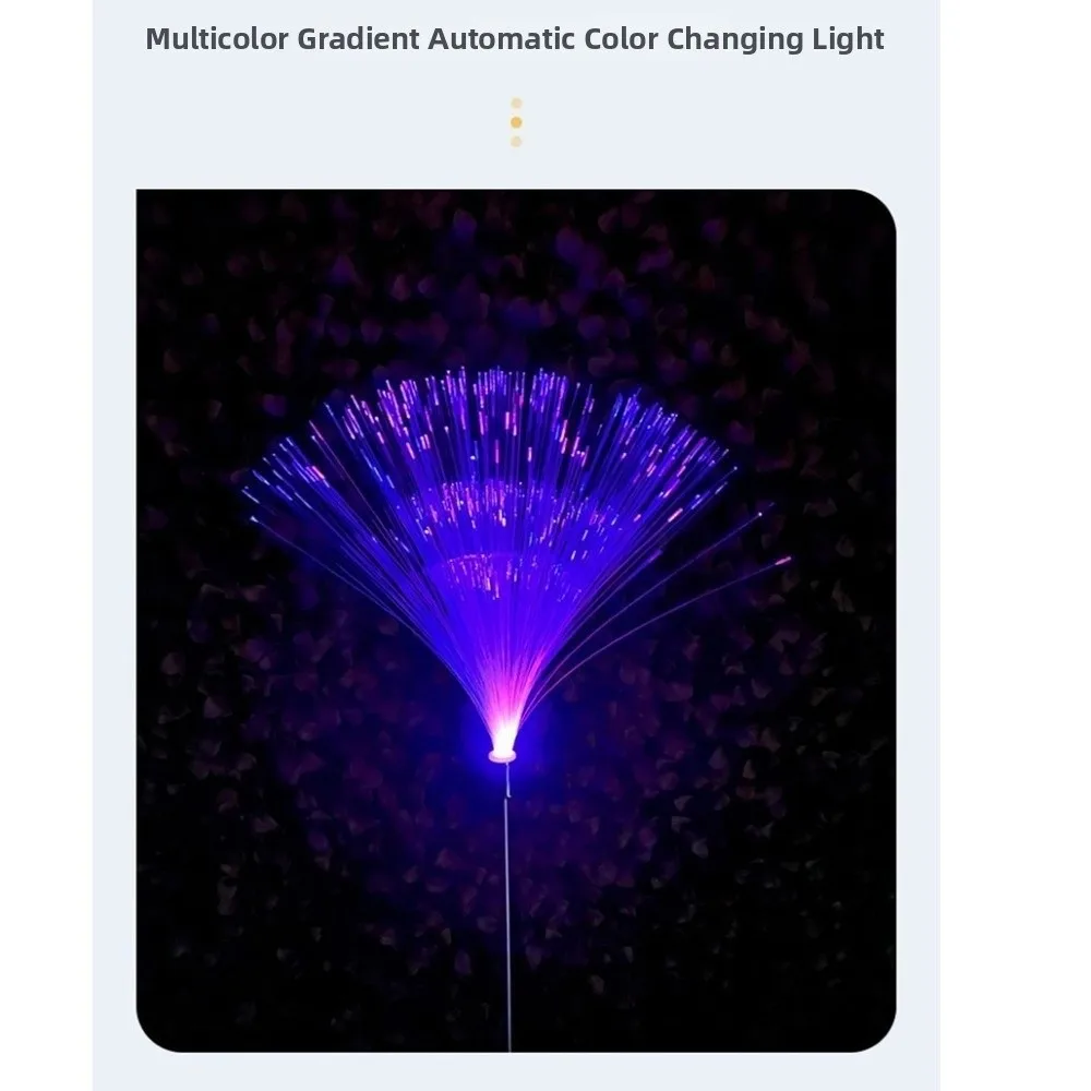 LED Solar Jellyfish Garden Light Multi-Color Changing Ground Mounted Outdoor Solar Garden Light Solar Powered Decorative
