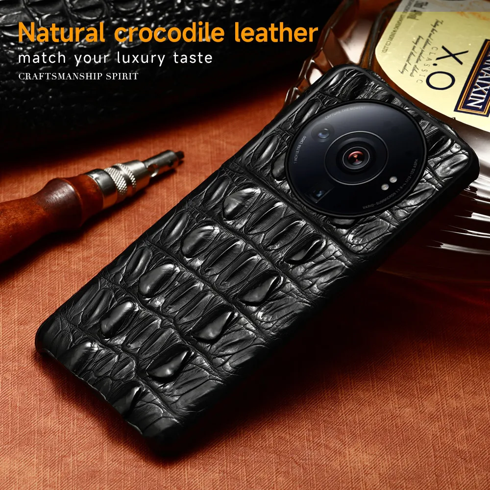 LANGSIDI Genuine Leather Case for Xiaomi Mi 17 Pro Max 14 15 Ultra 15T 14T Pro Luxuxy Shockproof Protection Back Cover view 3