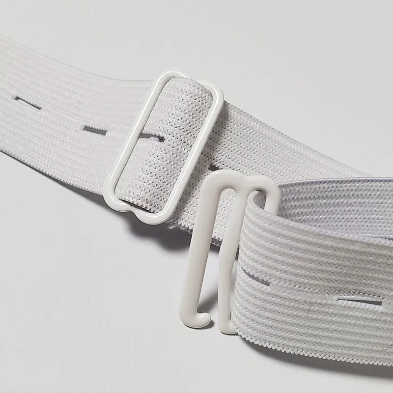 2,5 cm/1 Zoll Damen Herren Hemdhalter Gürtel Keep Shirt Stacked in verstellbarem, elastischem, rutschfestem Hemdhalter Strap Lock Gürtel – Detail 9