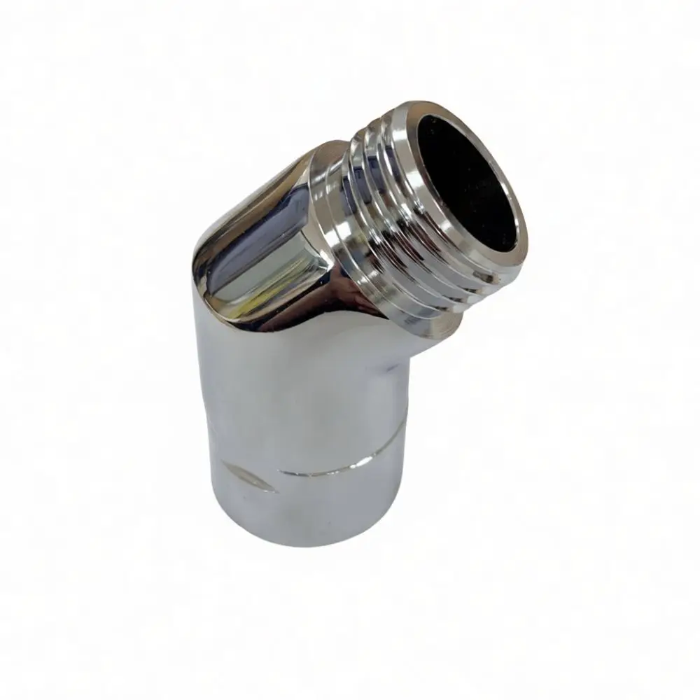 Adjustable Shower Head Pipe Adapter Brass Swivel Connector 360 Rotation Elbow Joint For Bathroom Sprinkler System