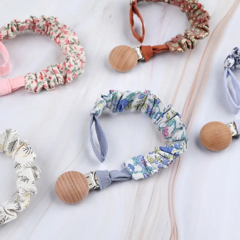 

Baby Pacifier Clip Chain Cotton Chupetas Soothers Holder Teething Leash Strap Nipple Holder for Infant Feed